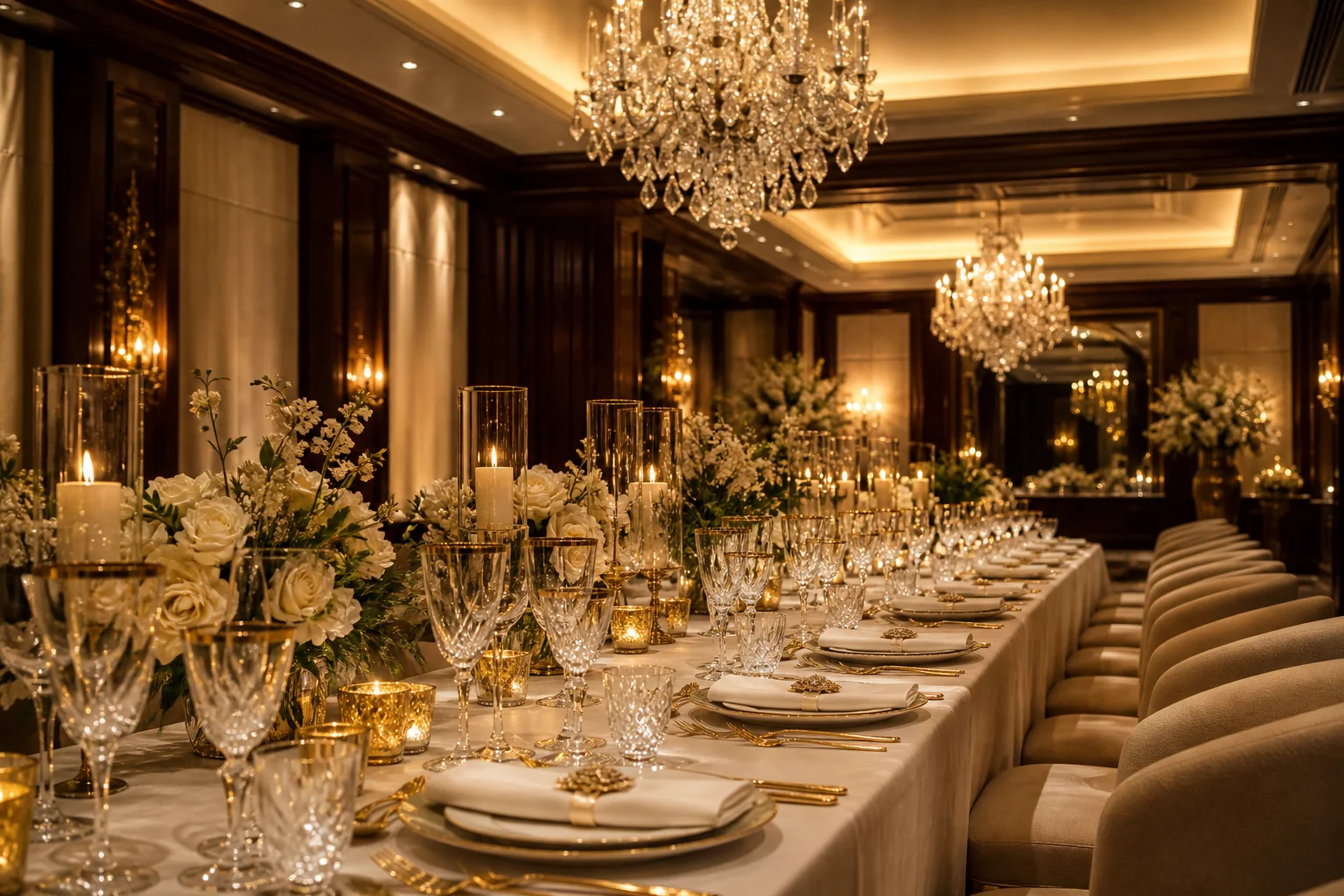 Elegant dining facility